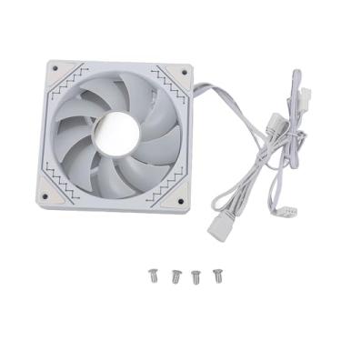 Imagem de Ventilador de Estojo de 120 Mm Argb Case Cooler Fan, 5V 3 Pinos Argb LED de Resfriamento do Estojo da Caixa, Ventilador de Computador Silencioso PWM, Ventilador Interno de