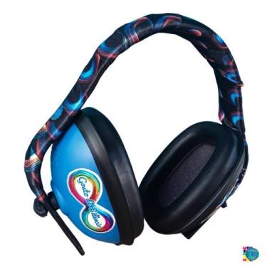 Imagem de Abafador de Ruido para Autistas Infinity Black 11 DB Proteção infantil