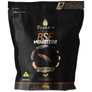 Imagem de Ração Poytara Black Line BSF Floating P 600g 5mm Para Peixes