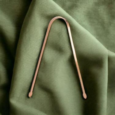 Imagem de Raspador Cobre Limpador Lingua Cobre - AYURVEDA
