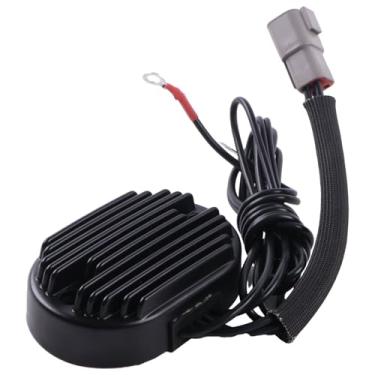 Imagem de Czomoizc 74601-01 74540-01 Regulador retificador compatível com Harley-Davidson Softail Dyna Fatboy Heritage Softail Heritage Springer Trem noturno Softail Springer 230-22038 H1001