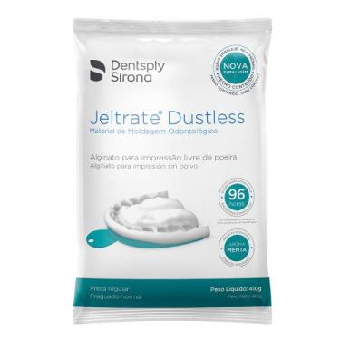 Imagem de Alginato Jeltrate Dustless Tipo II 410g Aroma Menta Dentsply