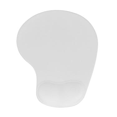Imagem de Mouse Pad Ergonomico Com Apoio De Pulso Super Macio Conforto Para Escritório Trabalho Estudo Design Antiderrapante Base Emborrachada Precisao Conforto E Durabilidade (Branco)