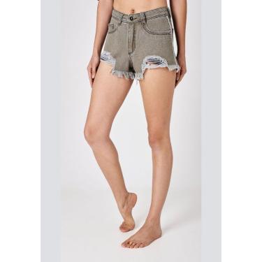 Imagem de Shorts Jeans La'Oase Hot Pants Alexa Feminino-Feminino