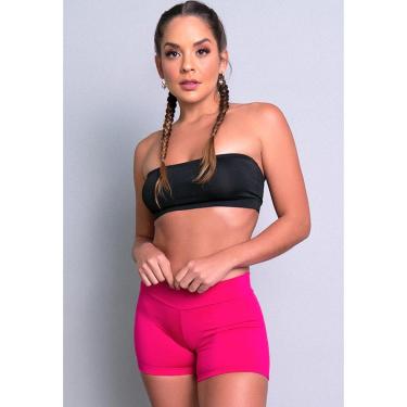 Imagem de Short Curto Feminino Cintura Alta Fitness Academia Mvb Modas-Feminino