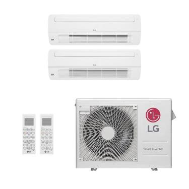 Imagem de Ar-Condicionado Multi Split Inverter LG 21.000 (1x Evap Cassete 1 Via 12.000 + 1x Evap Cassete 1 Via 18.000) Quente/Frio 220V