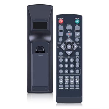Imagem de WDZP Novo controle remoto de substituição compatível com Mediasonic HomeWorx ATSC TV Digital Conversor Box HW130STB