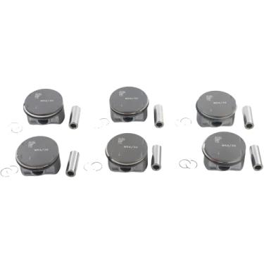 Imagem de DEEGOOLY Conjunto de anéis de pistão de motor 11257506222 adequado para BMW 330i 530i X3 X5 E46 E39 E36 M54B30 Substituir para 11257506252