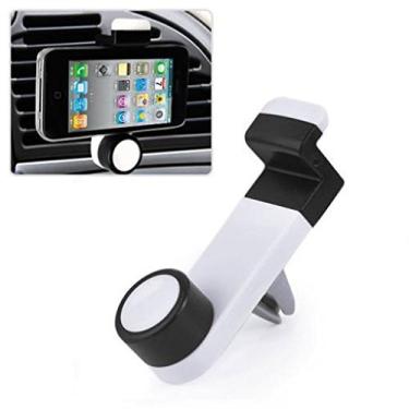 Imagem de Suporte de telefone para saída de ar CA para carro, base giratória, suporte de ventilação, suporte forte para Motorola Droid Turbo 2, Moto Z Droid, Force - ZTE Grand X Max 2, X3, X4, Duo LTE, ZMax Pro