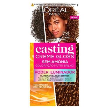 Imagem de Tintura Capilar Casting Creme Gloss 731 Louro Mel - Casting Gloss