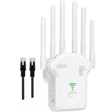 Imagem de Repetidor de Sinal Wi-Fi Dual Band 1200Mbps 6 Antenas – Bivolt