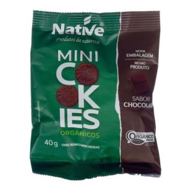 Imagem de Cookies Orgânico Native Sabor Chocolate 40g