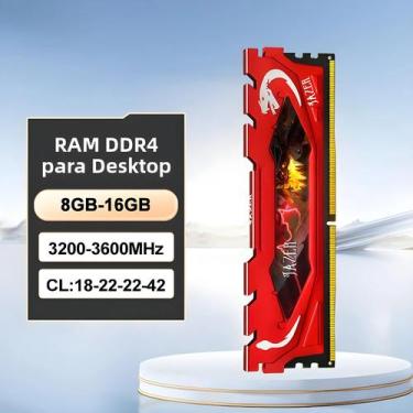 Imagem de Memória RAM DDR4 Jazer - 8GB, 16GB e 32GB (3200MHz e 3600MHz), DDR4 de
