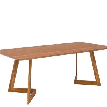 Imagem de Mesa para Sala de Jantar 210cm sem Vidro Caju Cinamomo