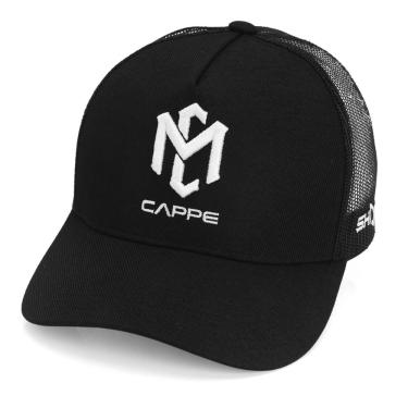 Imagem de Boné Shark Cappe Trucker com tela Preto e Branco