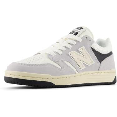 Imagem de New Balance Tênis masculino premium 480 V1, Cinza/sal marinho, 38