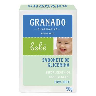 Imagem de Sabonete Granado Infantil Bebê Glicerinado Erva Doce 90g, 1, 90g