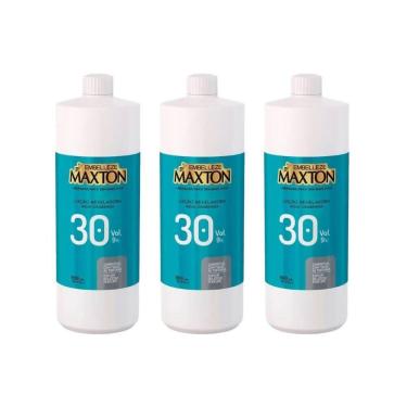 Imagem de Locao Reveladora Maxton Ox 30 Vol 900Ml - Kit Com 3Un