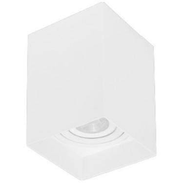 Imagem de Kit 6 Spot Sobrepor Branco Direcionavel Quadrado Par20 Zan93