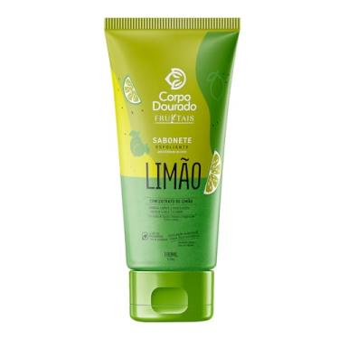 Imagem de Corpo Dourado Sabonete Esfoliante | Fragrância Marcante e Pele Sedosa | Limão 180ml
