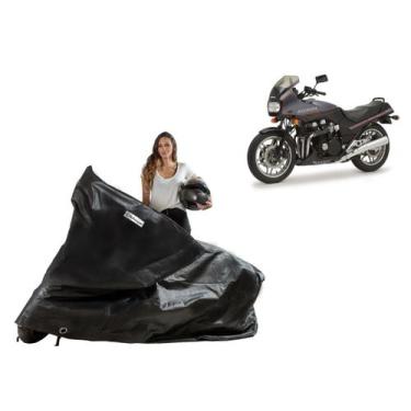 Imagem de Capa Proteção Cobrir Moto Honda CBX 750  Impermeável - Kahawai, Preto