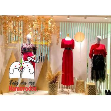 Imagem de Adesivo Vitrine Dia dos Namorados Flork - Colakoala Adesivos