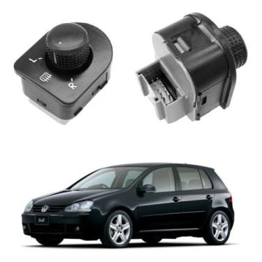 Imagem de Botão Interruptor Retrovisor P/ Golf Bora Gol Passat Beettle - Nevatto