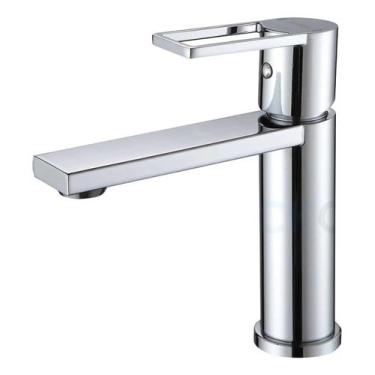 Imagem de Torneira misturador monocomando banheiro lavatório luxo inox cromado -