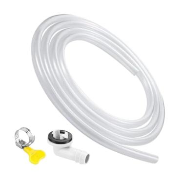 Imagem de Bothyi Kit de Mangueira de Drenagem de Ar Condicionado com Conector Flexível, Mangueira de Drenagem Portátil à Prova de Vazamentos para Escritório, Casa, Esc, 3 pés
