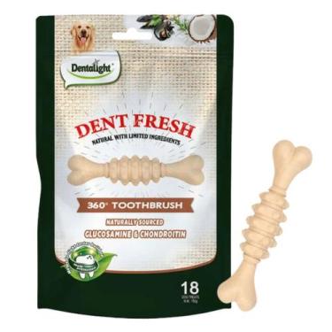 Imagem de Petisco Dentalight Dent Fresh 360 Glucosamina e Condroitina para Cães