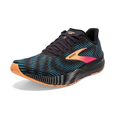 Imagem de Brooks Hyperion Tempo Road Tênis de corrida masculino, Azul/Fantasma/Cosmo, 38