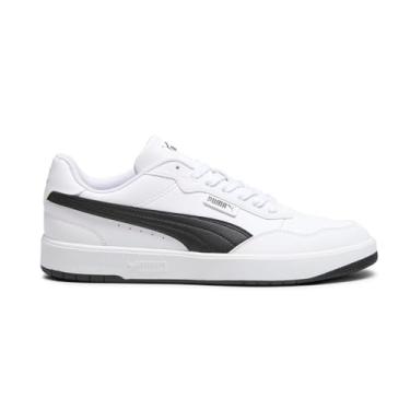 Imagem de PUMA Tênis masculino Court Ultra Lite com cadarço casual - Branco, Branco, 41