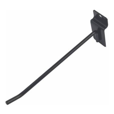 Imagem de 2X 50 Ganchos Para Painel Canaletado De 30Cm Preto