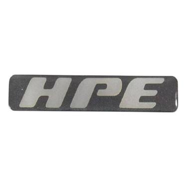 Imagem de Emblema Adesivo Mitsubishi Pajero Triton Hpe Cinza Hper