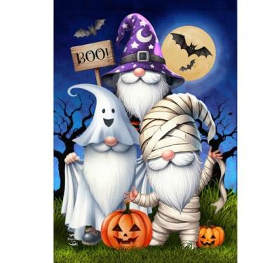 Imagem de Briarwood Lane Bandeira de jardim de gnomos fantasiados