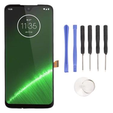 Imagem de Zopsc Kit de Substituição da Tela do Telefone de 6,2 Polegadas para Moto G7 Plus XT1965-2 XT1965-3 LTPS LCD Display Touch Screen Digitizer Assembléia Com Ferramentas de Reparo