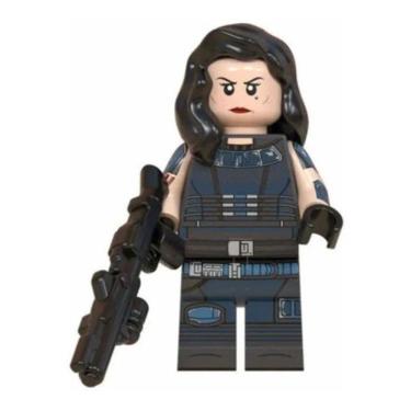 Imagem de Cara Dune Mandalorian Star Wars Boneco Blocos De Montar