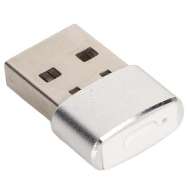 Imagem de Generic Jiggler Mouse Mover, Amplamente Compatível Plug and Play Switch Button Mouse Jiggler 2 Modos para Reunião (Prata)