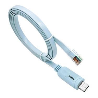 Imagem de Cabo de Console USB para RJ45 - Acessório para Roteadores/Switches (Azul)