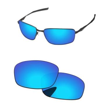 Imagem de PapaViva Lentes de reposição para Oakley Splinter Sunglass Pro+ Ice Blue Polarizadas
