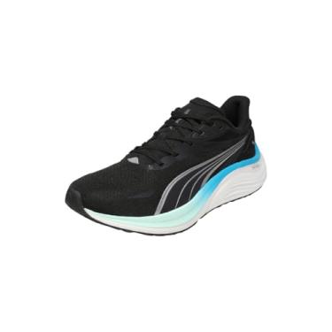 Imagem de PUMA Electrify Nitro 4 Tênis de corrida de estrada masculino, Black Mint Melt Speed Blue Green, 44 EU