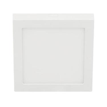 Imagem de Luminaria Plafon Led Stella Eco Sobrepor Face Plana Quadrado
