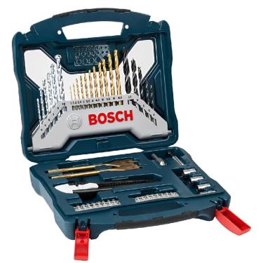 Imagem de Jogo de Pontas e Brocas Titânio X-Line 50 Peças - 2607017406000 - BOSCH