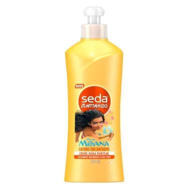 Imagem de Creme para Pentear Seda Infantil Juntinhos Moana Cachos Encantados 300ml