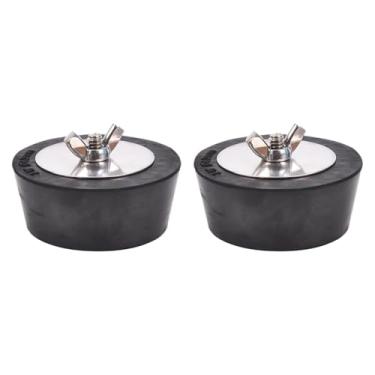 Imagem de Ioensy Plugue de expansão para piscina de inverno, 2 peças, rolha de tubo de inverno, plugue multifuncional de inverno para reparo de equipamentos, 63 Mm