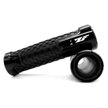 Imagem de Acessórios de motocicleta Alumínio CNC Pegas de Mão Tampa de Extremidade da Barra Compatível com Y&AMAHA YZF R1 YZF R6 YZFR6 YZF R125 YZFR15 R25 YZF R3 YZF YZF (A-Preto)