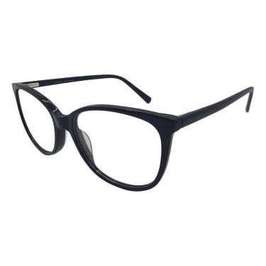 Imagem de Armação Bulget Occhialli Bg7079 A01 Preto Brilho 54 Bg 7079