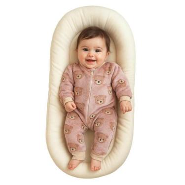 Imagem de Macacão Fleece Peluciado Quentinho Confortável para Bebê e Momentos In