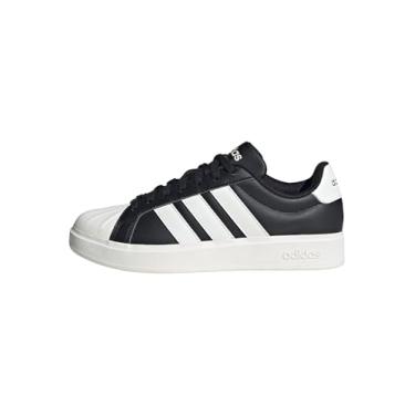 Imagem de adidas Tênis feminino Streetalk, Preto/branco/preto, 34