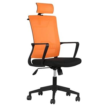 Imagem de TLTDSMYF Cadeiras de secretária de escritório cadeira de escritório cadeira de secretária confortável e respirável cadeira ergonómica para computador polias silenciosas ajustáveis cadeiras executivas